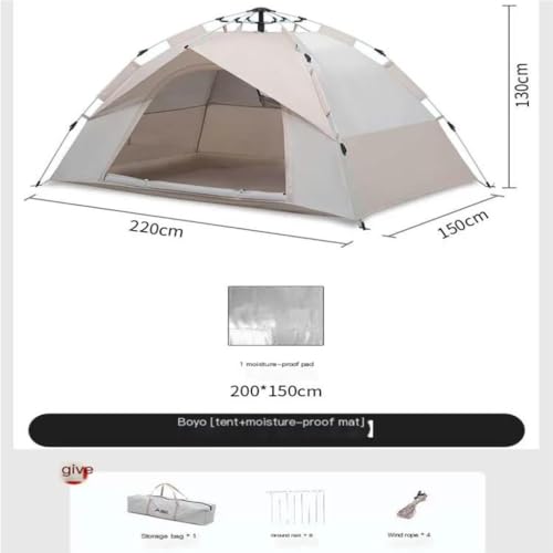 Carpa portátil plegable ligera y espaciosa para exterior miniatura 2