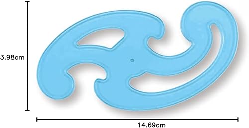 Miniatura 5 de Staedtler Mars 571 - Juego de 3 formas de curvas francesas, 57140WP