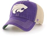 '47 NCAA Trawler Mesh Clean Up Adjustable Hat, Adult One Size Fits All (Kansas State Wildcats Purple)