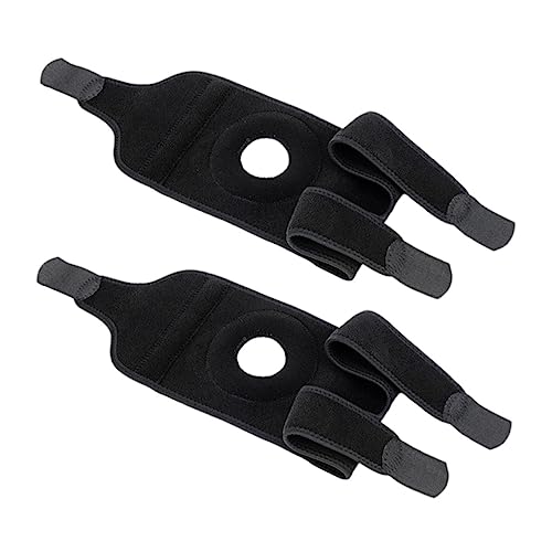 Yardwe Knee Protective Cushion 2pcs Elastic Breathable for Weightlifting Running Sports Daily Activities