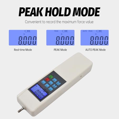 Jauge de force numérique 100 kg dynamomètre push pull testeur USB - 4