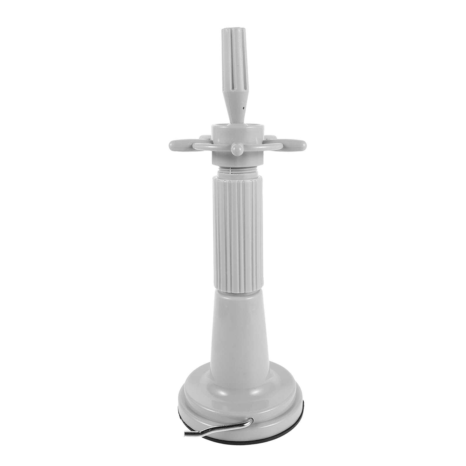 Gatuida Soporte para Pelucas con Ventosa de Plástico Resistente, Base de Sobremesa para Peinar y Limpiar en Casa