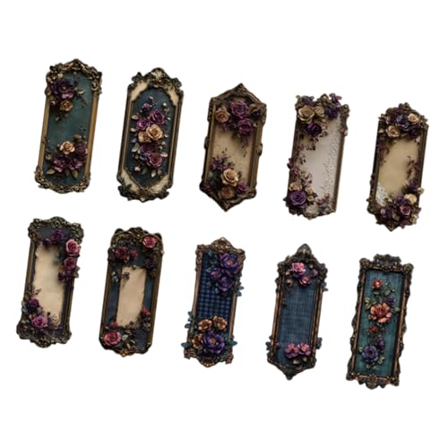 NIHUIFA 20 pegatinas con relieve gótico, pegatinas estéticas para manualidades, scrapbooking, botella de agua, portátil, diario, cuaderno, álbum de fotos
