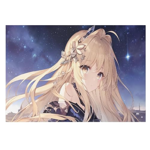 Póster de niña decorativo LIAZLIUT 50x70 cuadros modernos para salón y dormitorio actual
