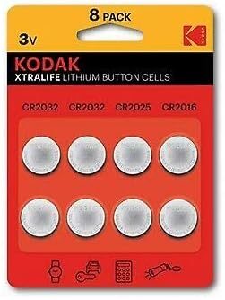 Extra Life Lithium Batteries Universal 3V Cell Coin Small Round Batteries Compatible With All CR2025 CR2016 CR2032 DL2032