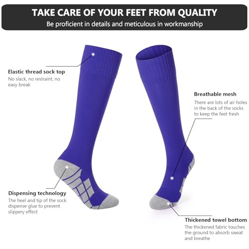 Youth Baseball Socks and Belt Toddler Softball T-Ball Athletic Combo Set for Boys Girls(2 Pairs of Socks & 1 Belt)4