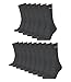 Produktbild PUMA 15 Paar Sportsocken Tennis Socken Gr. 35-49 Unisex für sie und ihn, Farbe:201 - anthracite, Socken & Strümpfe:43-46