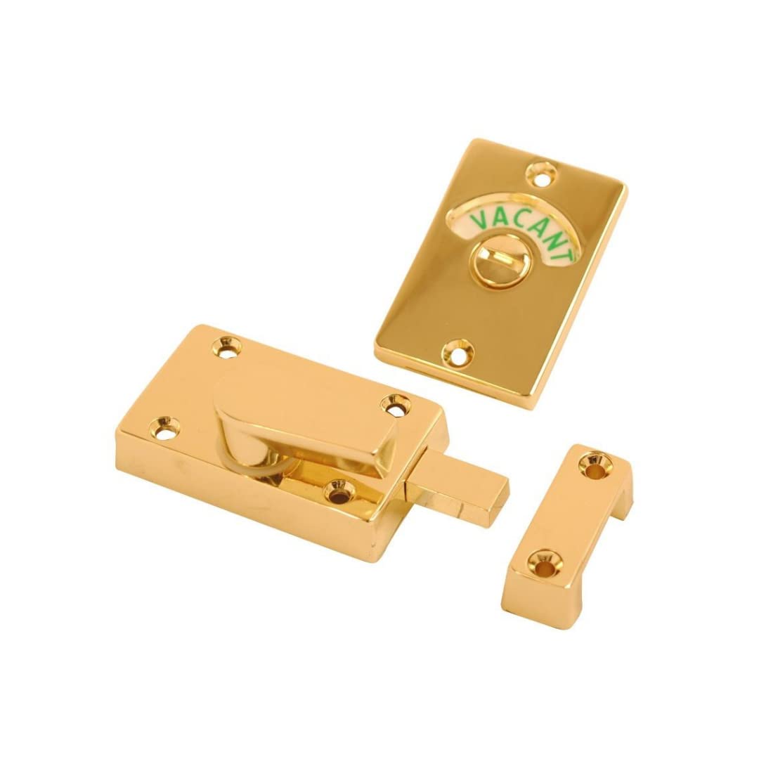 Vibe Indicator Bolt on Brass Door Handle Indicator Bolt on Brass for Internal Doors