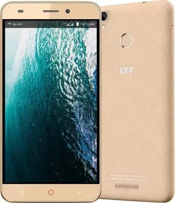Image of LYF Water 7s (3GB RAM, 16 GB Storage) 4G (Gold)