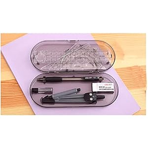 Math Geometry Kit Set Tekening Kompas Set Test Geometry Set, tekening briefpapier voor studenten, gebruikt voor tekening…