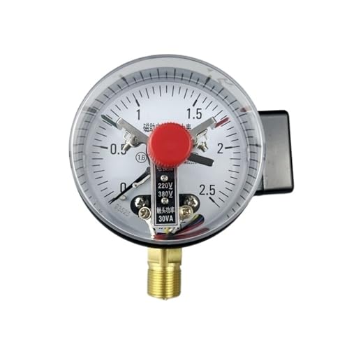 Manomètre à contact électrique YXC100 pressostat vide 0-0.1MPA contacteur magnétique 30VA