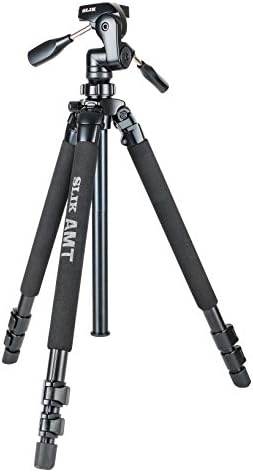 SLIK Pro 700DX Tripod KIT with 3-Way Pan & Tilt Head, for Mirrorless/DSLR Sony Nikon Canon Fuji Cameras and More - Black (615-316)