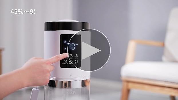 Yutogen 2025 ハイブリッド加湿器 9L Amazon.co.jp: 加湿器 大容量 9L 【2025新技術採用 6重除菌浄化