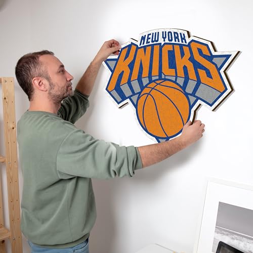Iconic Puzzles - New York Knicks, Logo, Wooden Puzzle officially licensed NBA, 100% sustainable, size M, 270 Pcs - Image 4