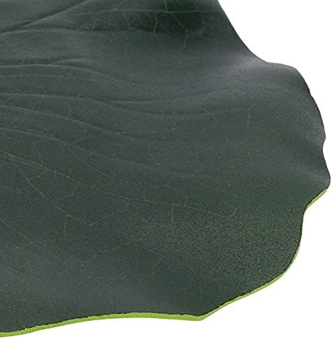 Miniatura 8 de Bandeja flotante de hoja de loto, soporte flotante de plástico para regar fuente solar jardín piscina