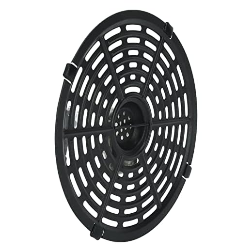 Air Fryer Vervangende Grill Pan, 7,9 Inch Air Fryer Grillplaat Crisper Plate Lade Rack Onderdelen Accessoires voor Air Fryer Nonstick Vaatwasmachinebestendig