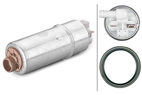Hella 8Tf 358 106-591 Pompa Carburante, Elettrico, 2A... Poli, Con Guarnizione