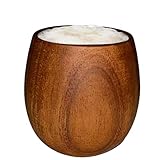 Generisch Whisky de madera, 160 ml de capacidad para brandy y alcohol, vasos de madera de bourbon, para celebración familiar, regalo, Navidad, día del padre, hombres, barbacoa, bar, restaurante, boda