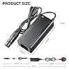 COLM XLR 4 Pin 12V Power Supply Adapter UK Cord for Sony F55 PMW F5 F3 Venice Canon C500 MKII Panasonic Zaxcom Fusion Camera Monitor 4A 48W #1