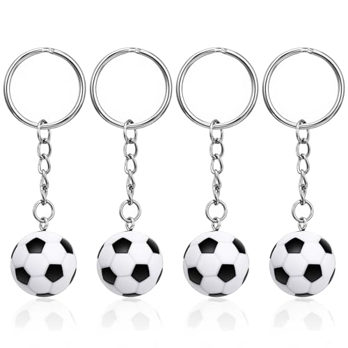 Shimmeroo 4 Stück Fußball Schlüsselanhänger Jungen Fussball Schlüsselanhänger Fussball Geschenke Jungen Football Keyring Bag Charm Shimmeroo 4 Stück Fußball Schlüsselanhänger Jungen Fussball Schlüsselanhänger Fussball Geschenke Jungen Football Keyring Bag Charm