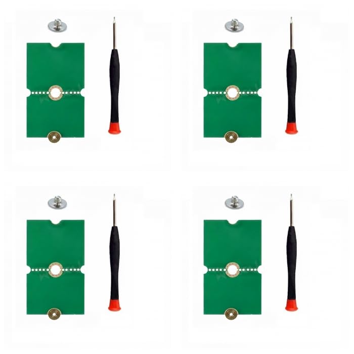 (4 pc) Flyrobo M.2 SSD Extension Bracket Adapter Board 2242/2260 to 2260/2280 with Screw-image-27