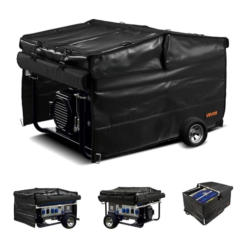 VEVOR Generator Running Cover, 34 x 26 x 21 Inch Waterproof Universal for Most Generators...