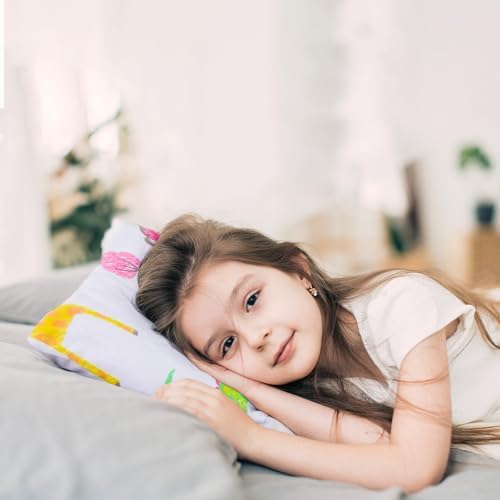 Kids Toddler Pillowcases UOMNY 2 Pack Pillowslip Case Fits Pillows sizesd 13 x 18 or 12x 16 for Kids Bedding Pillow Cover Baby Pillow Cases Elephant - 1
