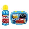 Set van aluminium waterfles en lunchbox voor kinderen, voor meisjes, lekvrij, BPA-vrij, 400 ml