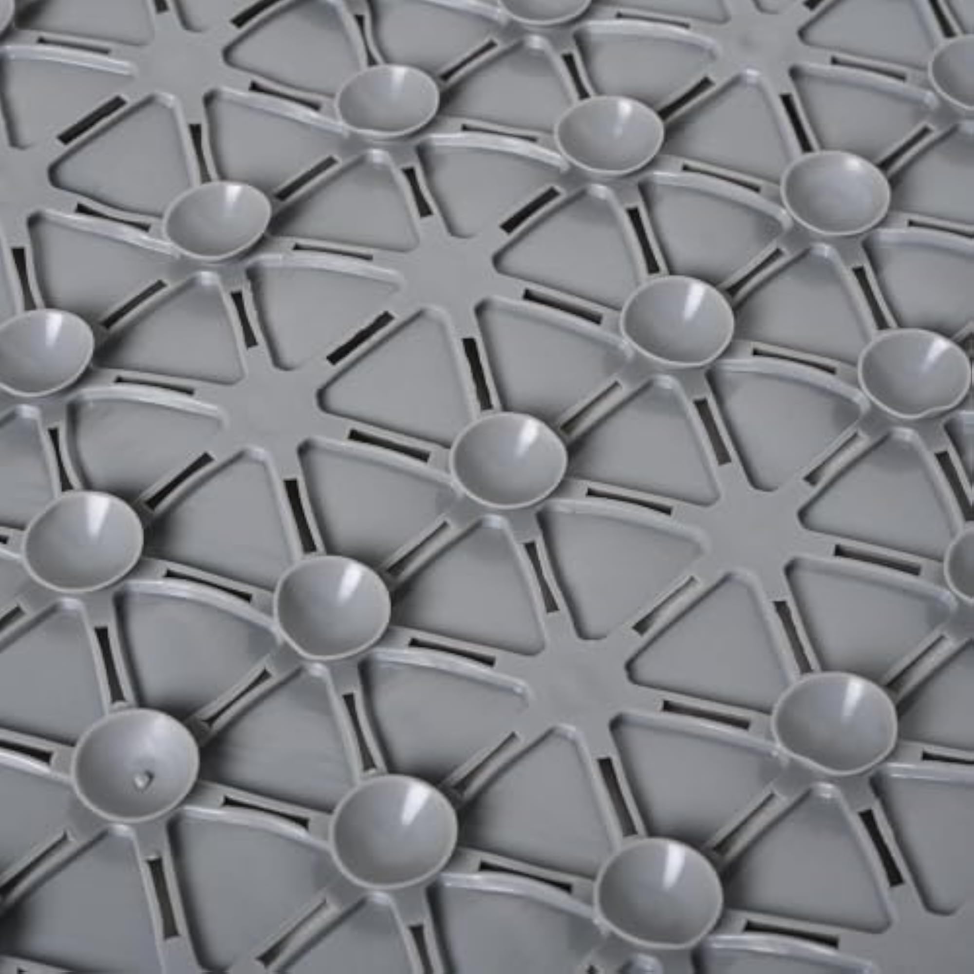 Bath Mat with Suction Cups, Non-Slip Design