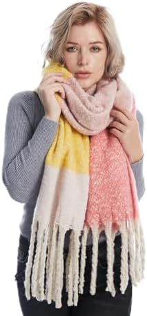 MissShorthair Oversized Chunky Blanket Scarf for Women Winter War...