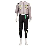 Generic Genji Full Set Cosplay Costume - Crafted Outfit for Your Favorite Cosplay Character Halloween Cos Party Disguise Suit (Male Size, L), Large