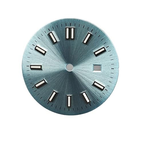 ZHGUIMING 24.5MM EHb`_C O[  fB[X @BvANZT[ NH05 /NH06 [ug 31mmP[Xp(Silver light blue di)