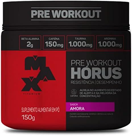 Max Titanium Hórus Pre Workout - 150G Amora -