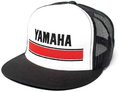Snapback Racing Hat Monster Energy, Classic Logo, Throwback Logo One Size Fits Most, Vintage White/ Black, One size