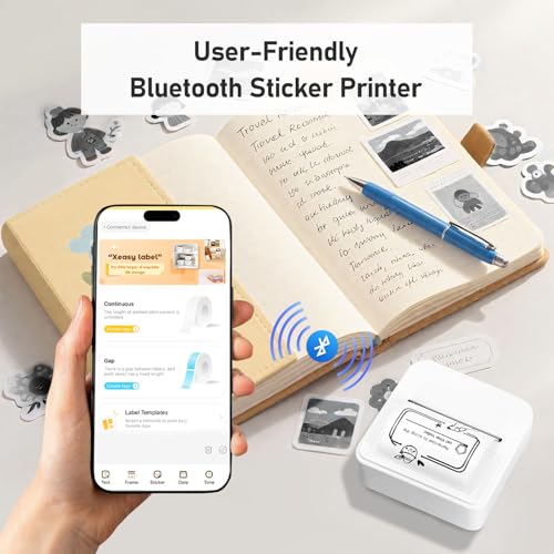 50% Off NULLTONEX Mini Bluetooth Sticker Printer - Image 3