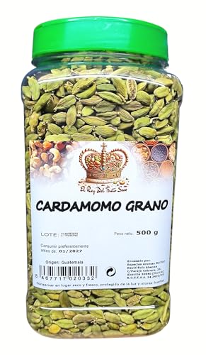 Cardamomo en Grano 500 gr - El Rey del Fruto Seco