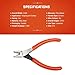 Crescent 4In Mini Dipped Handle Linesman Pliers