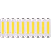 eecoo COB LED Streifenlicht, 10 Stück DC 12V 200mA 2W Warmweiß LED Chip Licht, Lichtoberfläche Su...
