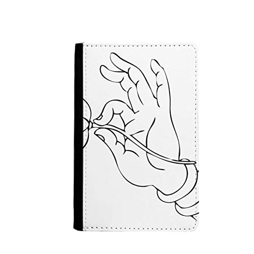 Porte-passeport main de Bouddha et porte-cartes de voyage
