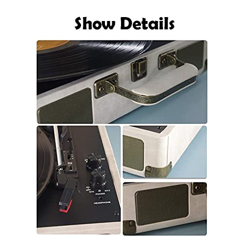 Tourne-disque pour tourne-disque, phonographe avec Bluetooth sans fil 4.2, phonographe portable avec haut-parleurs intégrés, prise en charge 7/10 - Les Beatles, Paul McCartney, John Lennon, RIngo Starr, George Harrison Tourne-disque pour tourne-disque, phonographe avec Bluetooth sans fil 4.2, phonographe portable avec haut-parleurs intégrés, prise en charge 7/10 – Image 6