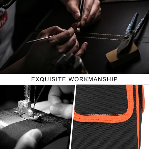 Image of for Zebra QLN220 & ZQ610 Portable Thermal Printer Carrying Case with Shoulder Strap Orange