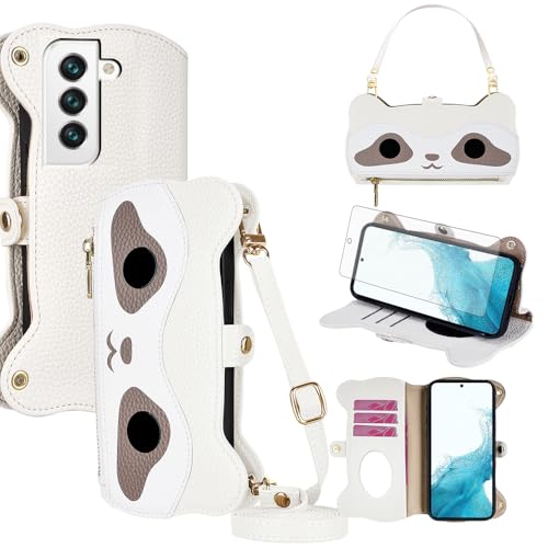 Coque Samsung Galaxy S22 Asuwish pour un style urbain épuré Blanc