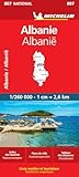 Albania 1:100.000: wegenkaart: 807