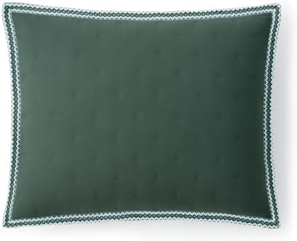 UGG Devon Braid King Quilt Set, Lightweight Bedspread, 3-Piece, Green — view 6