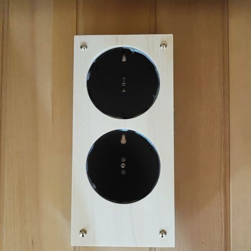 Thermomètre hygromètre de sauna en bois avec affichage analogique pour une mesure fiable de l'environnement du sauna 25,4 cm