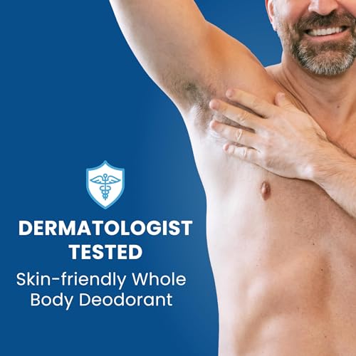 mando whole body deodorant for men - smooth solid stick - 72 hour odor control - aluminum free baking soda free skin safe - 26 ounce pack of 2 - pro sport