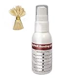 Super Bondinglöser Stark Lösend - löst schnell und schonend Bondings und Klebereste von Deinem Haar. Der Bondingslöser ist ein grossartiger Entferner Remover für Deine Keratin-Extensions, Bonding Keratin Haarverlängerung.