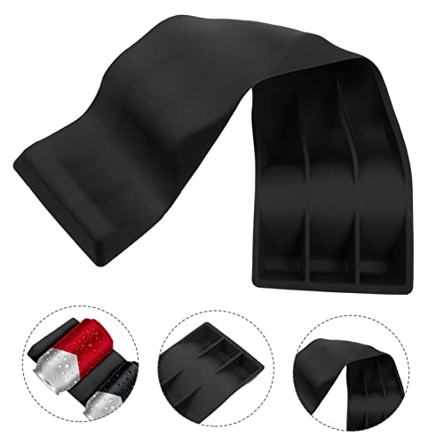 Soporte para 10 Botellas de Vino IMIKEYA Plegable de Silicona miniatura 4