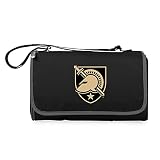 Army Black Knights - Blanket Tote Outdoor Picnic Blanket, (Black with Black Exterior)