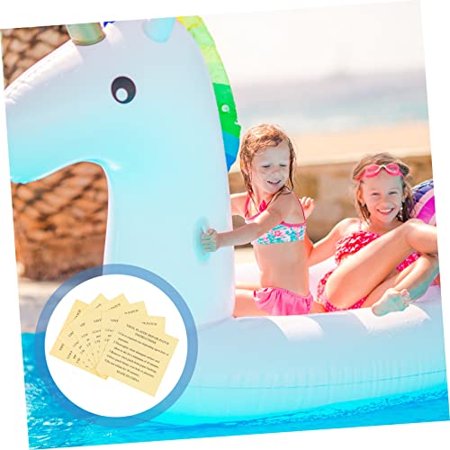 LIOOBO 40 Peças subsídio para reparação de piscinas fita de reparo de tenda estatueta de foca brinqu